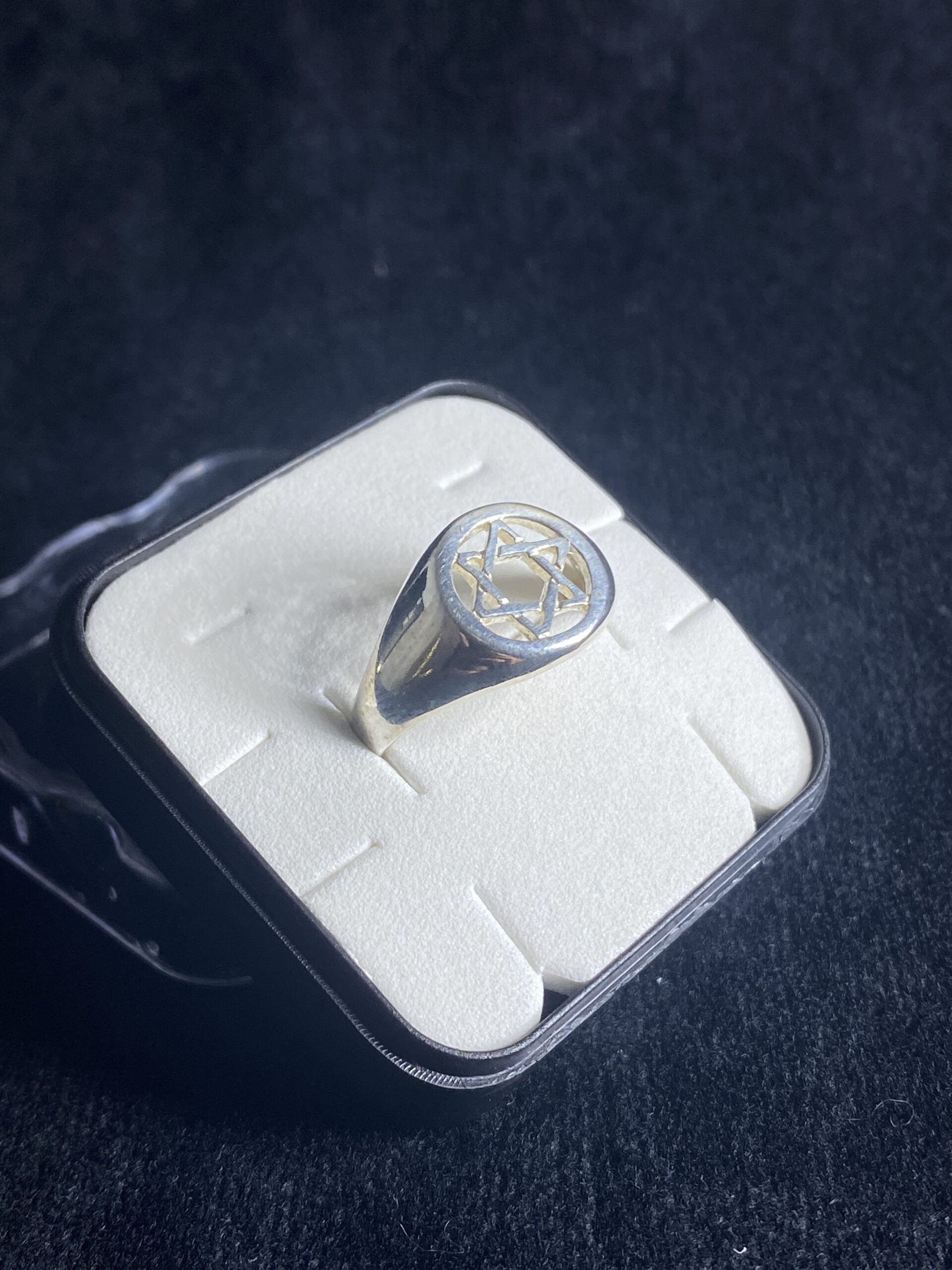 Anel Estrela de Davi Anel Estrela de Davi