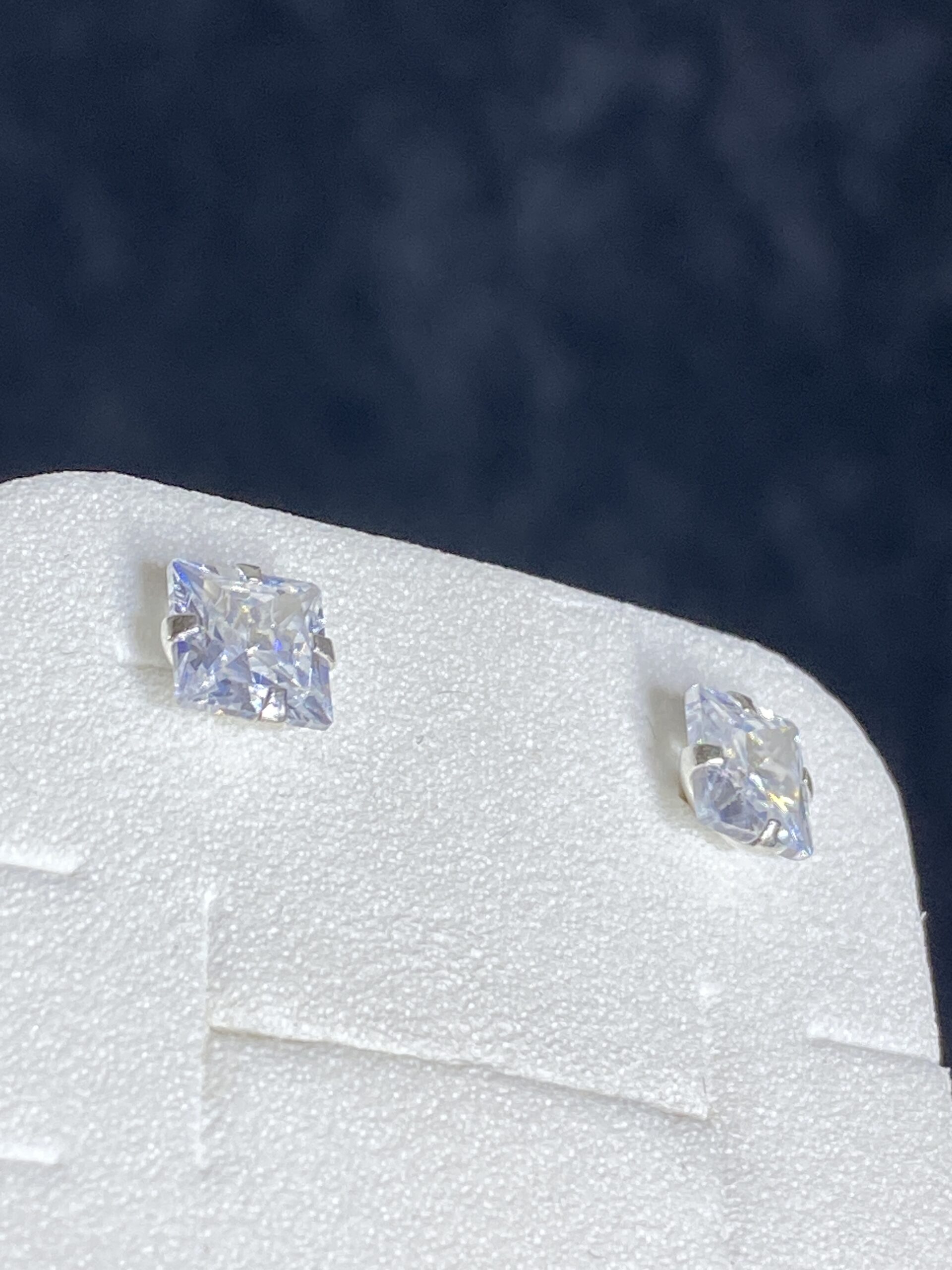 Brincos De Prata 950 Com Zircônia